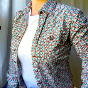 CINCH WESTERN Marble snap shirt women’s  XS